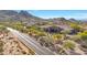 Aerial view of a luxurious house and its surroundings at 24686 N 120Th Pl, Scottsdale, AZ 85255
