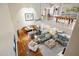 High-angle view of the home's open floor plan and lofted area at 5317 N 46Th St, Phoenix, AZ 85018
