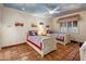 bedroom with twin beds and playful decor at 5317 N 46Th St, Phoenix, AZ 85018