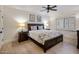 Spacious bedroom with hardwood floors and a charming window at 5317 N 46Th St, Phoenix, AZ 85018
