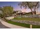 Hillside home with stonework and lush landscaping at 5317 N 46Th St, Phoenix, AZ 85018