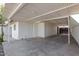 View of carport from the side of the house at 6306 W Mitchell Dr, Phoenix, AZ 85033