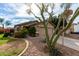 Front exterior of a single-story home with a two-car garage and landscaped yard at 125 W Welsh Black Cir, San Tan Valley, AZ 85143