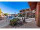 Resort-style backyard oasis with a pool and patio seating at 2632 E Camina Plata --, Gilbert, AZ 85298