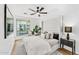 Spacious main bedroom with large window and stylish decor at 4220 N 32Nd St # 3, Phoenix, AZ 85018