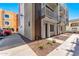 Modern building exterior with walkway and landscaping at 4220 N 32Nd St # 3, Phoenix, AZ 85018