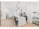 Open concept kitchen with island, seating, and modern finishes at 4220 N 32Nd St # 3, Phoenix, AZ 85018