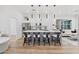 Modern kitchen with island, stainless steel appliances, and white cabinetry at 4220 N 32Nd St # 3, Phoenix, AZ 85018