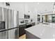 Modern kitchen with stainless steel appliances and white countertops at 4220 N 32Nd St # 3, Phoenix, AZ 85018