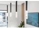 Modern pendant lights illuminating the living space at 4220 N 32Nd St # 3, Phoenix, AZ 85018