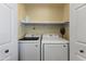 Laundry room with Samsung washer and dryer at 8653 E Royal Palm Rd # 2005, Scottsdale, AZ 85258