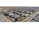 Aerial view of houses and community park at 11512 E Utah Ave, Mesa, AZ 85212