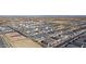 Aerial view of new homes and open space at 11512 E Utah Ave, Mesa, AZ 85212