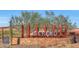 Sereno community entrance sign with landscaping at 28233 N 134Th Ave Ave, Peoria, AZ 85383