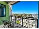 Spacious balcony with city views and seating area at 3131 N Central Ave # 5017, Phoenix, AZ 85012