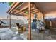 Relaxing covered patio with seating and a hammock at 4625 W Thomas Rd # 151, Phoenix, AZ 85031