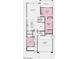 Main floor plan showcasing kitchen, great room, and multi-gen suite at 8975 S 168Th Ln, Goodyear, AZ 85338