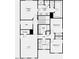 Upper floor plan featuring primary suite, two additional bedrooms, and a loft at 8975 S 168Th Ln, Goodyear, AZ 85338