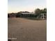 Large backyard with shed and animal enclosures at 10120 E Mclellan Rd, Mesa, AZ 85207