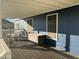 Covered deck with seating and storage at 10120 E Mclellan Rd, Mesa, AZ 85207