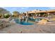 Resort-style pool with diving board and rocks at 11942 N Vista Del Oro --, Fort McDowell, AZ 85264