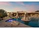 Relaxing pool and spa with a rock water feature at 11942 N Vista Del Oro --, Fort McDowell, AZ 85264