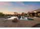 Inviting swimming pool with a rock waterfall feature at 11942 N Vista Del Oro --, Fort McDowell, AZ 85264