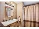 Bathroom with updated vanity and shower/tub combo at 1335 W Manor St, Chandler, AZ 85224