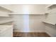 Well-organized pantry with ample shelving for storage at 2100 N Squire Ave, Tempe, AZ 85288