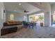 Community room with comfortable seating and a view of the pool at 3702 E Dogwood Dr, Chandler, AZ 85286
