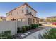 Two-story house with attached garage and side yard at 3702 E Dogwood Dr, Chandler, AZ 85286