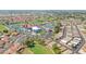 Aerial view of community, showing homes and green spaces at 6226 S Cypress Point Dr, Chandler, AZ 85249