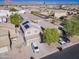 House with solar panels, view of neighborhood at 10856 E Arcadia Ave, Mesa, AZ 85208