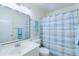 Clean bathroom with tub/shower and updated vanity at 10856 E Arcadia Ave, Mesa, AZ 85208