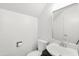 Clean bathroom with single sink vanity and toilet at 10856 E Arcadia Ave, Mesa, AZ 85208