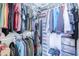 Large walk-in closet with shelving and hanging rods at 10856 E Arcadia Ave, Mesa, AZ 85208