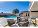 Inviting backyard oasis with a sparkling pool and patio furniture at 4035 E Indianola Ave, Phoenix, AZ 85018