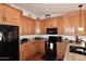 Kitchen with granite countertops and stainless steel appliances at 13854 N Fountain Hills Blvd, Fountain Hills, AZ 85268