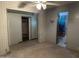 Bedroom with closet and access to bathroom at 2249 N Shannon Way, Mesa, AZ 85215