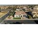 An aerial view of a house with a beautifully landscaped yard at 3022 E Warbler Rd, Gilbert, AZ 85297