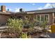 Landscaped backyard with roses and patio at 954 E Westchester Dr, Tempe, AZ 85283