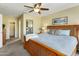 Spacious main bedroom with walk-in closet at 954 E Westchester Dr, Tempe, AZ 85283