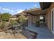 Patio with seating area and brick pavers at 954 E Westchester Dr, Tempe, AZ 85283