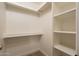 Functional pantry with shelving for storage at 97 N Cooper Rd # 82, Chandler, AZ 85225