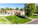 Aerial view of house and neighborhood at 1822 E Linda Ln, Gilbert, AZ 85234