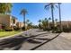 Residential street with palm trees and homes at 4830 N 65Th St, Scottsdale, AZ 85251