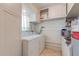 Convenient laundry room with washer and dryer hookups at 1161 S Grand Dr, Apache Junction, AZ 85120