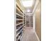 Large custom shoe closet with extensive shelving at 2181 E La Vieve Ln, Tempe, AZ 85284