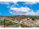 Stunning aerial view showcasing the city and canal views at 7175 E Camelback Rd # 109, Scottsdale, AZ 85251