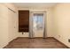 Bedroom with wood flooring, window with curtains and corkboard at 8534 N 106Th Ln, Peoria, AZ 85345